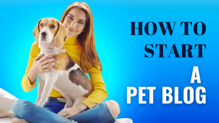 How to start a pet blog