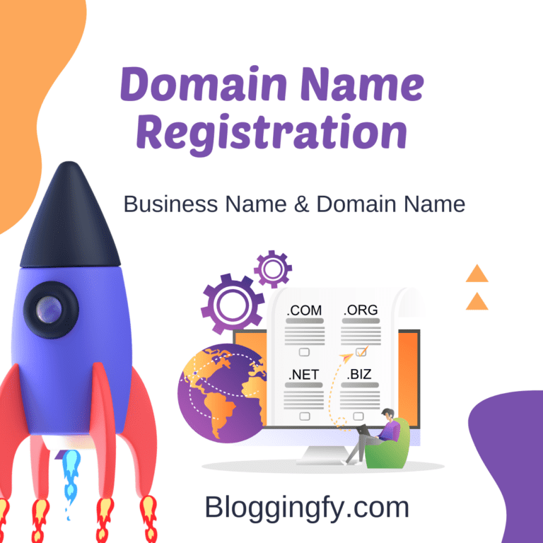 does your domain name have to match your business name