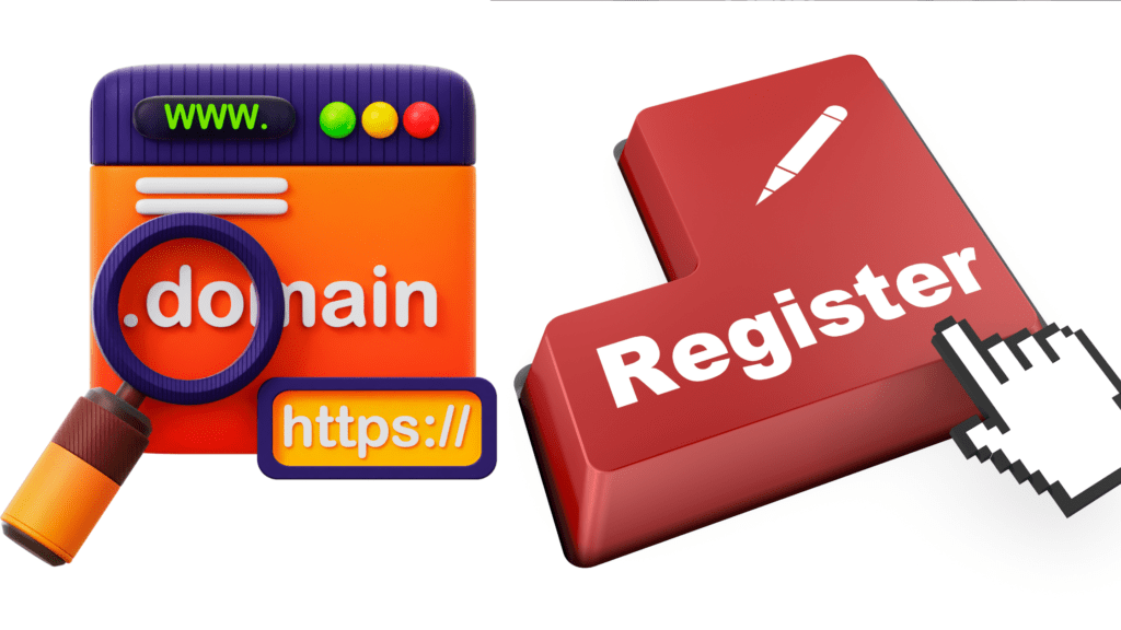 Register a new domain name