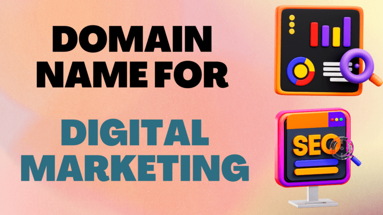 Domain name for digital marketing