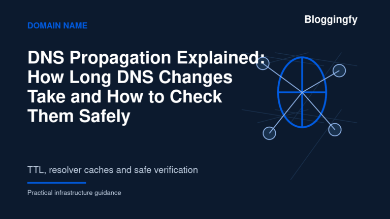DNS Propagation Explained: How Long DNS Changes Take and How to Check Them Safely